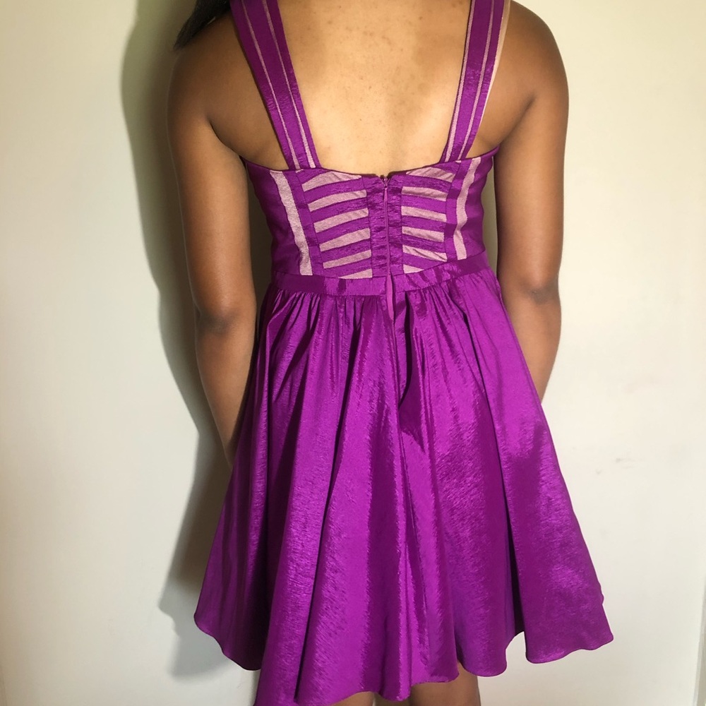 PLUM DRESS - Picture 3 of 5